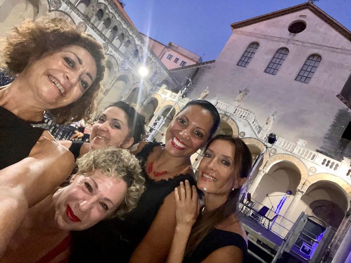 Just before the Salerno Concert